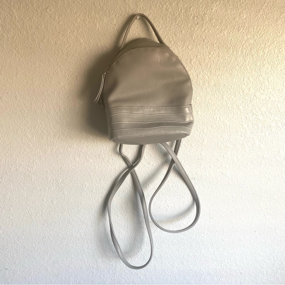 Mini Gray Backpack - image 2